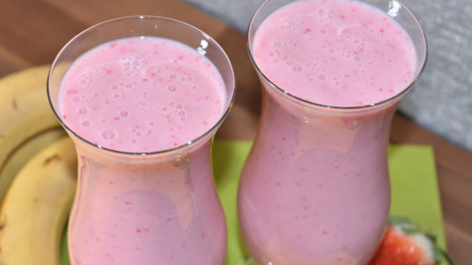 "Shake it, Baby!" - frische Früchte machen diesen leckeren Drink zu einer echten Vitaminbombe!